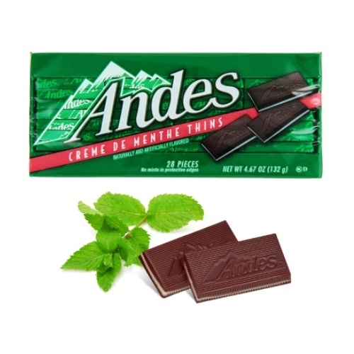 Kẹo socola thương hiệu Andes hương bạc hà 132gr