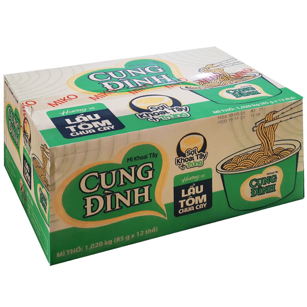 Mì Cung Đình Hương Vị Lẩu Tôm Chua Cay | BigBuy360 - bigbuy360.vn