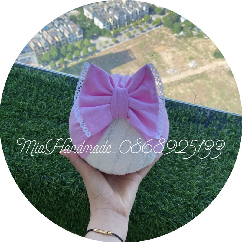 TURBAN CHO BÉ RẺ ĐẸP CHẤT COTTON MỀM MỊN CHO BÉ SƠ SINH TỪ 0-20M