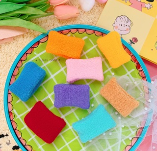 CỘT TÓC VÒNG CHUN BÔNG MÀU SẮC