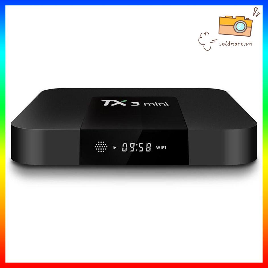 Hộp Tv Box Tx3 Mini Android 8.1 1g / 8g Emmc Amlogic Penta-Core Android Tv Box