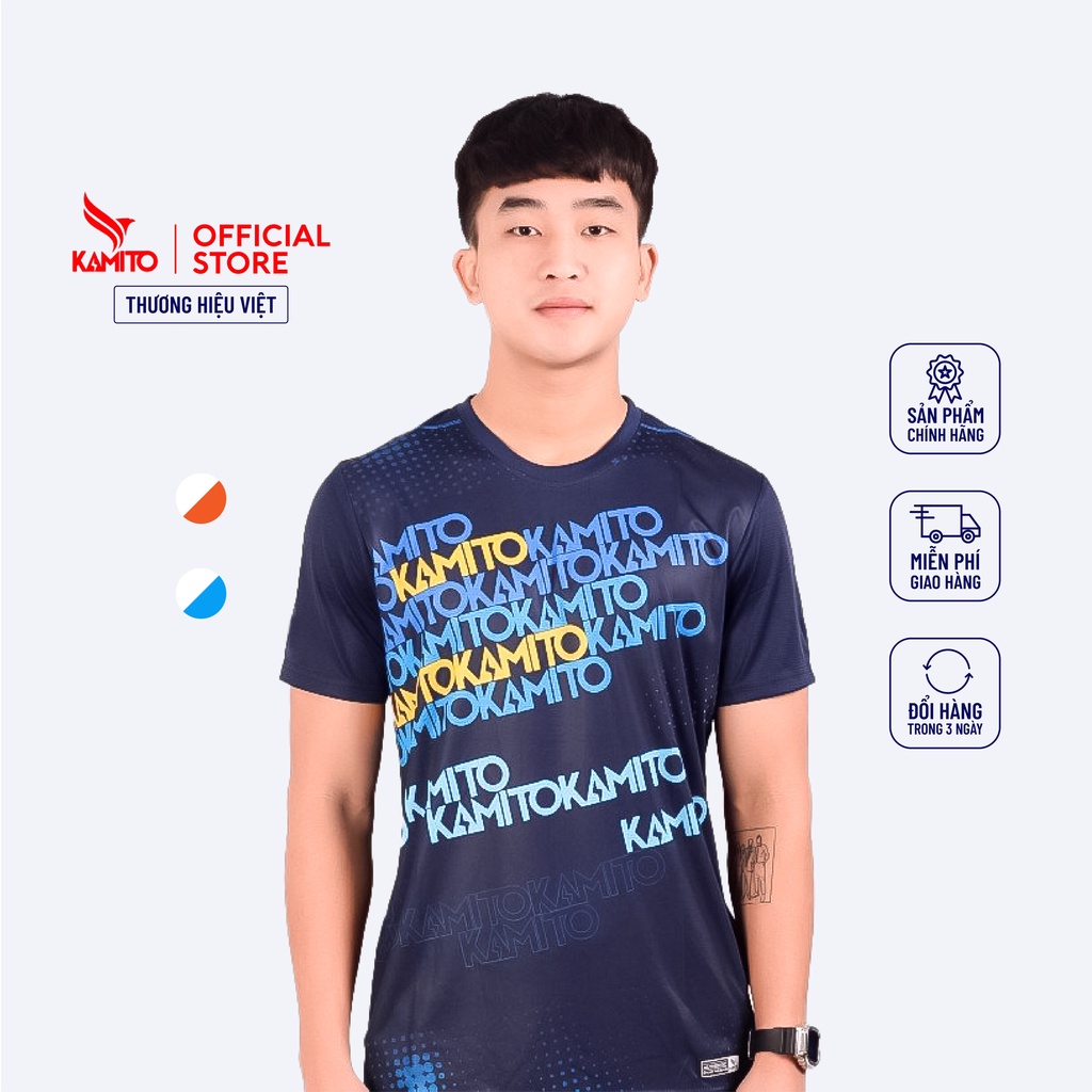 Áo Thun Nam T-shirt Thể Thao MULTI Kamito Chính Hãng, Siêu Nhẹ Thoáng Mát Thấm Hút Mồ Hôi Cực Tốt