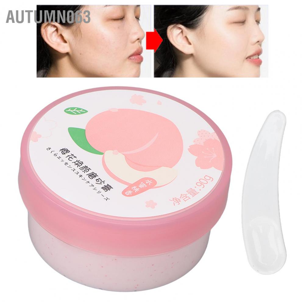Tẩy tế bào chết hương đào Sữa dưỡng làm sạch sâu 90g Autumn063