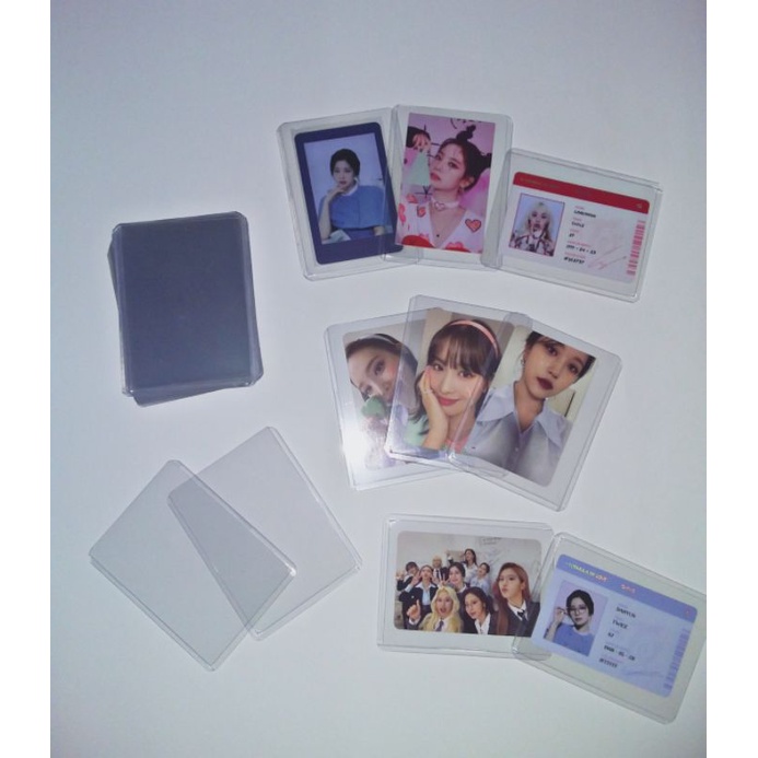 Toploader đựng cạc nhét ảnh sưu tầm kpop, anime, thẻ bài,... top loader các loại