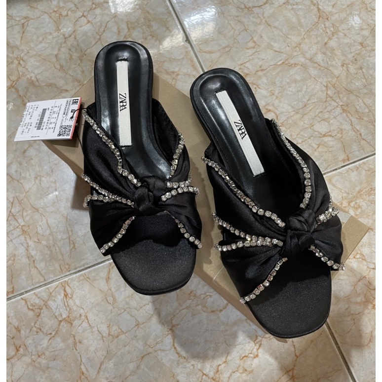 Dép Zara Xuất Xịn Đá Sáng Sang Chảnh Size 35 Đến 39