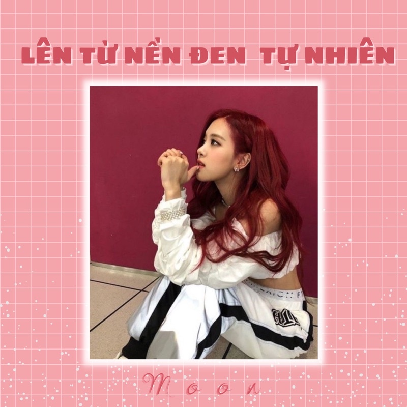 Thuốc nhuộm tóc ĐỎ CHERRY | Tặng Oxy, vitaminE, bao tay, mũ trùm