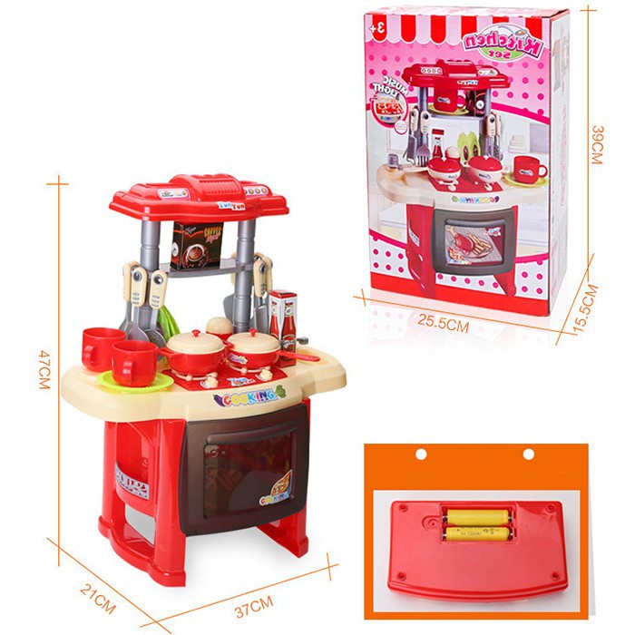 Thanh Lí - Đồ Chơi Nhà Bếp, Nấu Nướng Trọn Bộ Size Cực Lớn 47cm T10 - Cho Bé Gái