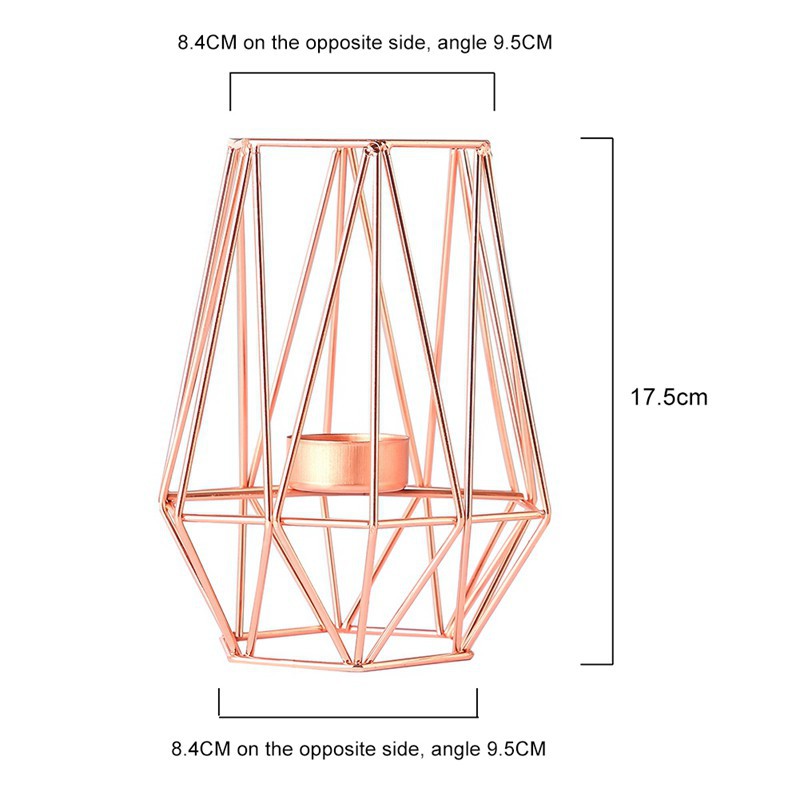 Đế sắt để nến trang trí phong cách Châu Âu