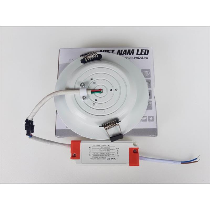 Đèn led âm trần 5W, 7W, 9W, 12W 1 màu vnled, vietnamled