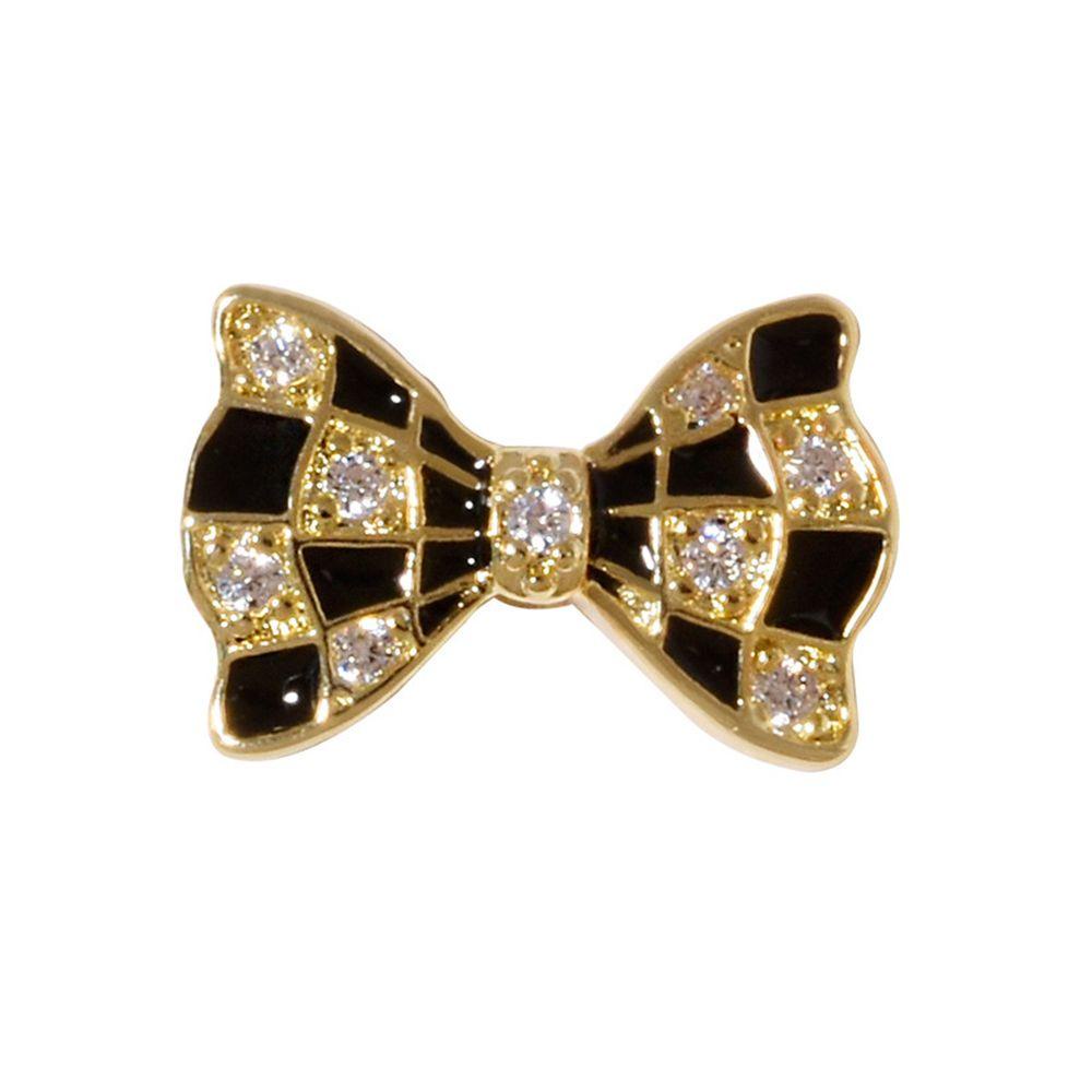 Phụ Kiện Trang Trí Móng Tay Hình Bản Đồ Đại Dương|Phụ Kiện Trang Trí Móng Tay Họa Tiết Da Báo Thắt Nơ Phong Cách Nhật Bản Thời Trang DIY