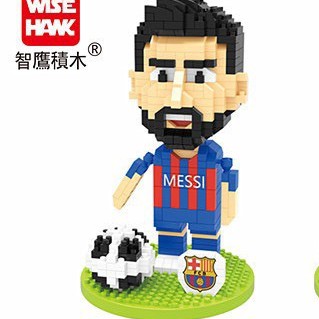Đồ chơi xếp hình lắp ráp CẦU THỦ BÓNG ĐÁ l NANOBLOCKS