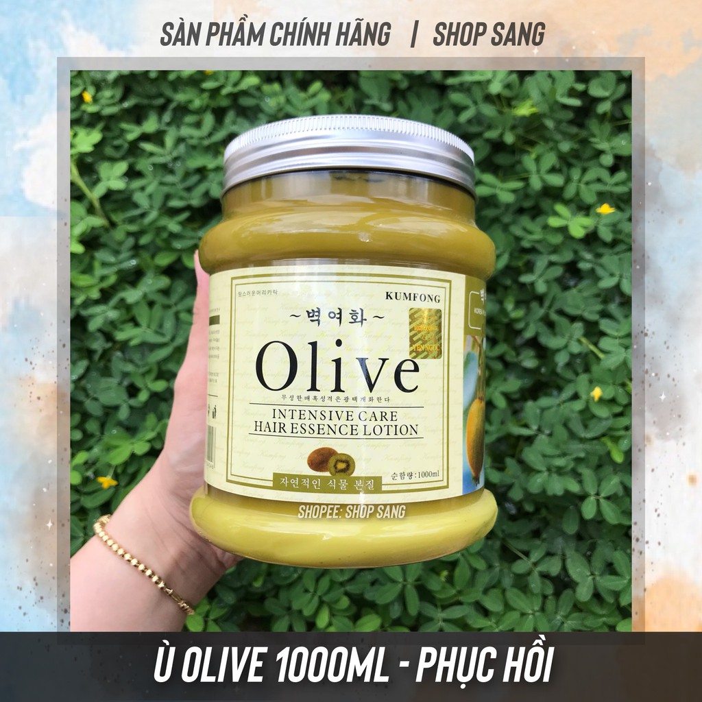 Hấp dầu kem ủ tóc, xả tóc OLIVE Siêu thơm mềm mượt phục hồi giữ màu tóc chắc khỏe