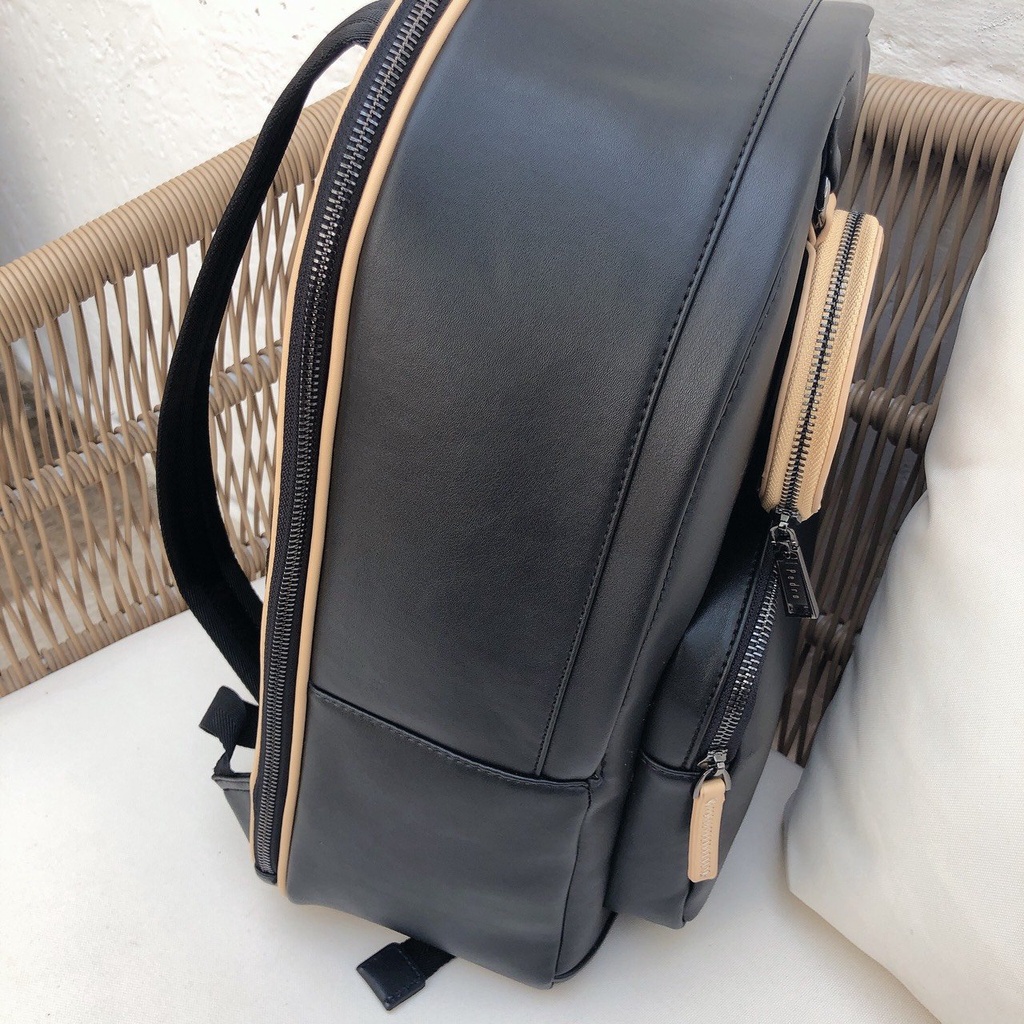 Balo Pedro trơn kèm khóa tròn pm14