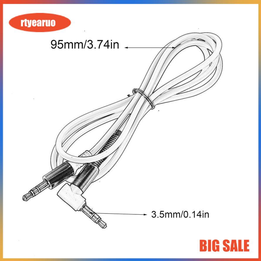 Cáp âm thanh 1m 2 đầu với giắc cắm 3.5mm