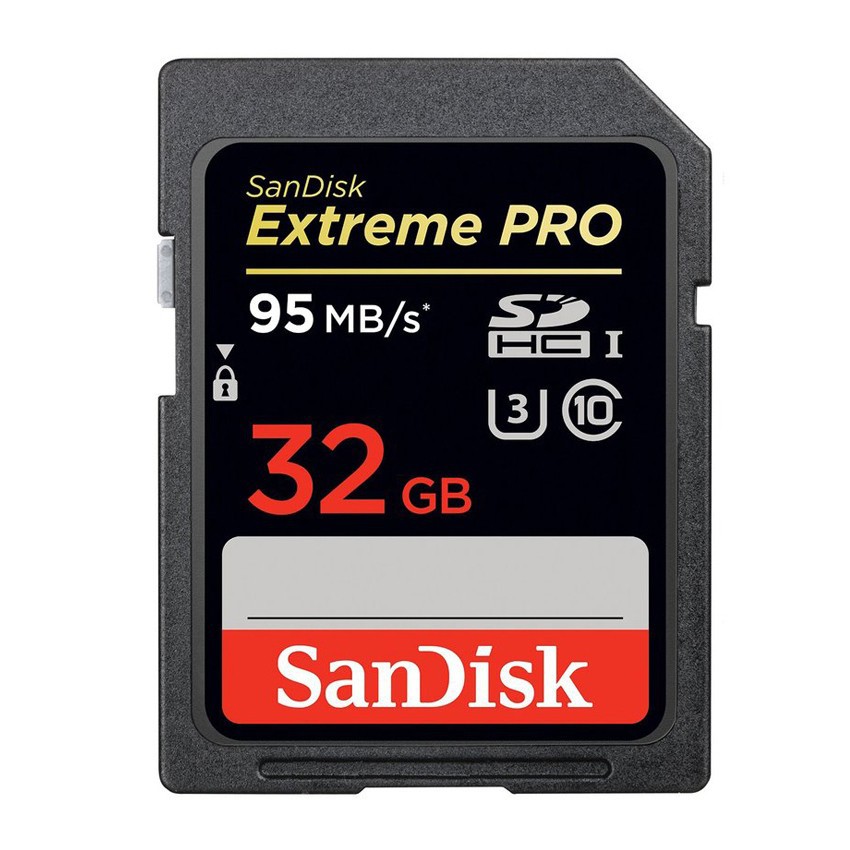 k89 Thẻ nhớ SDHC SanDisk Extreme Pro 633x 32GB Class 10 UHS-I U3 95MB/s (Đen) 1