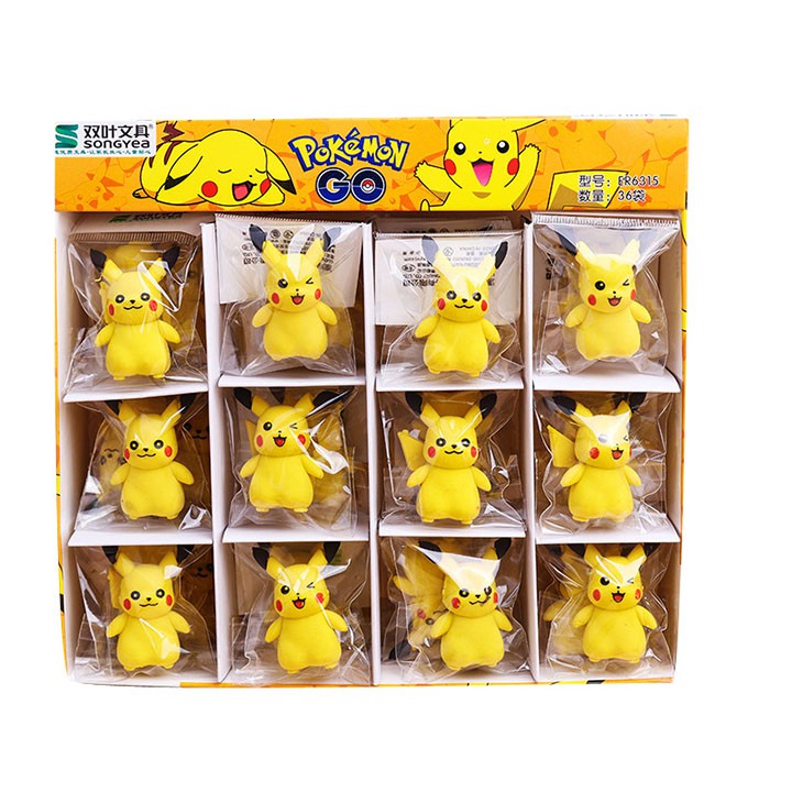 Tẩy bút chì cute dễ thương hình pikachu