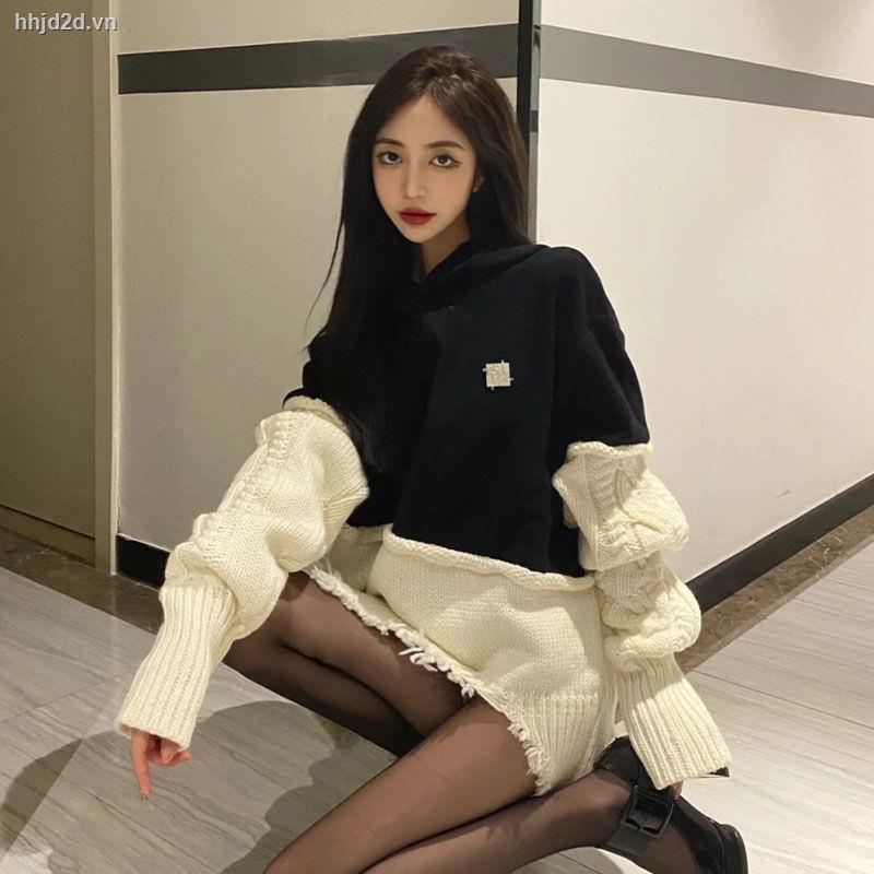 Áo sweater dáng rộng phong cách đường phố thời trang mùa thu mới 2021 | BigBuy360 - bigbuy360.vn
