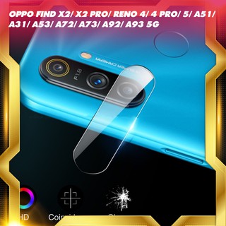 Kính cường lực camera cho Oppo Find X2/ X2 Pro/ Reno 4/ 4 Pro/ 5/ A51/ A31/ A53/ A72/ A73/ A92/ A93 5G hiệu Webphukien