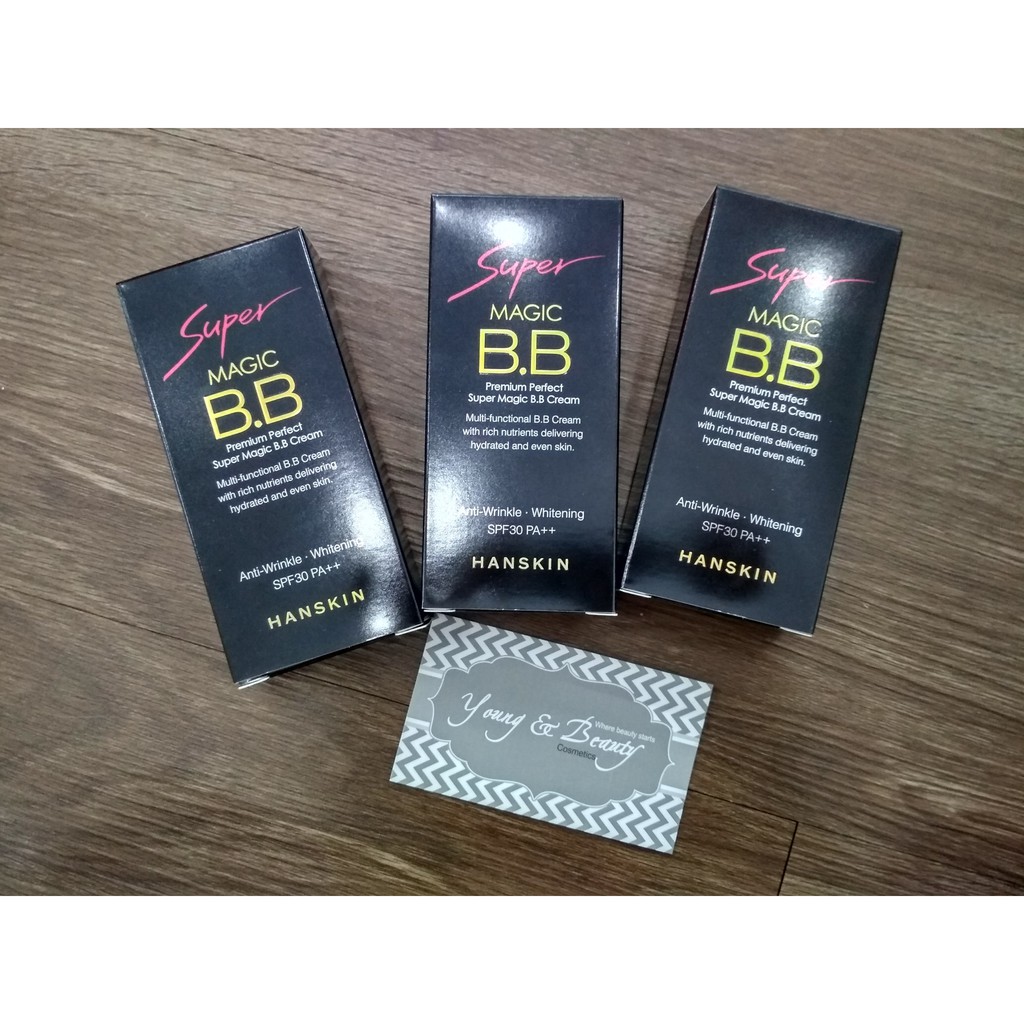 Kem nền Hanskin Premium Perfect Super Magic BB Cream SPF30 PA++