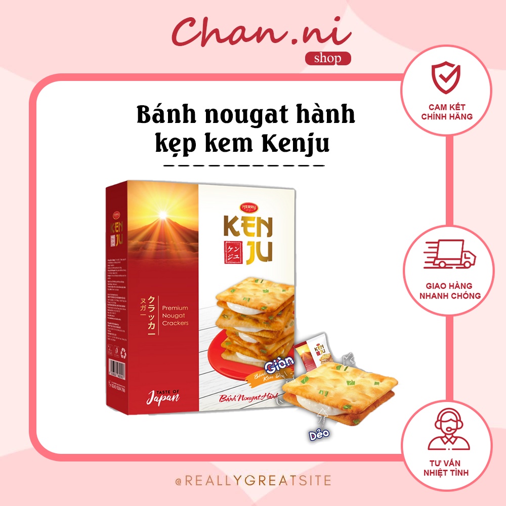 Bánh hành kẹp kem Kenju