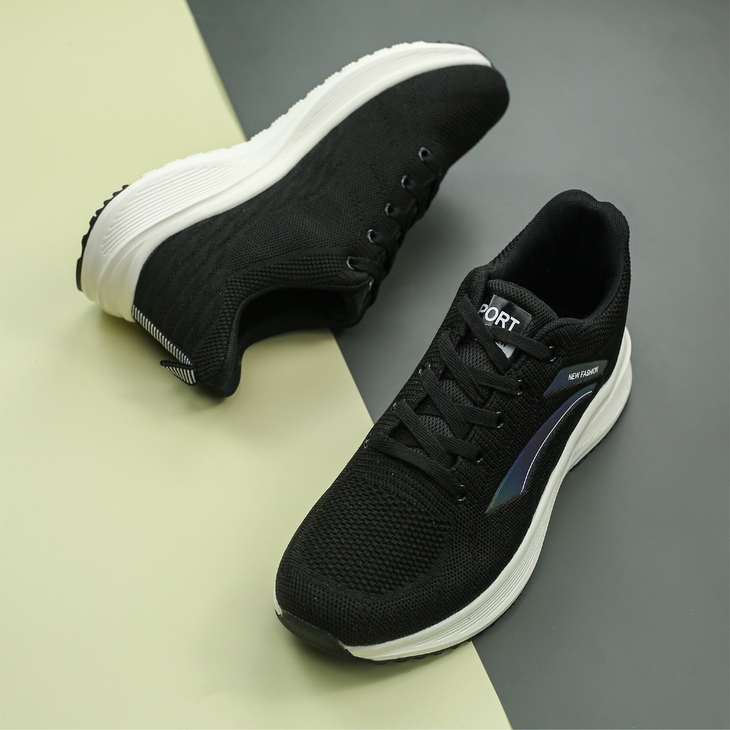 Giày Thể Thao Nam Thời Trang Vải Dệt Thoáng Khí BLUEWIND 68291