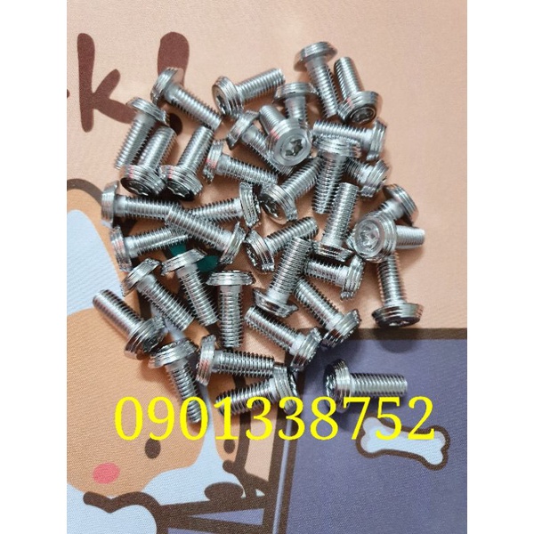 Ốc đầu dù mẫu thái inox 304 ,4li , 5li, 6li ,8li ốc đĩa