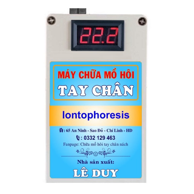 Máy chữa mồ hôi tay chân[ Máy điện di ion ]