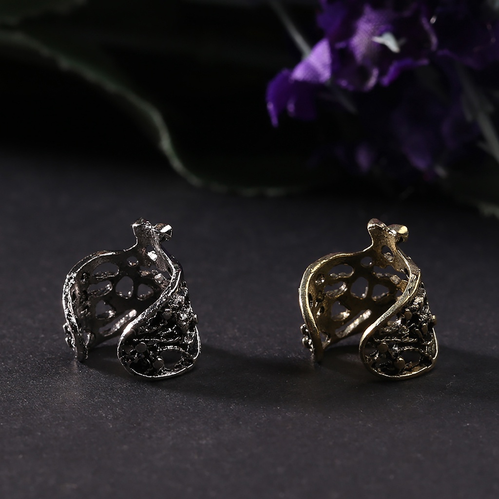 Khuyên vành tai dạng kẹp phong cách thời trang cổ điển cho nữ