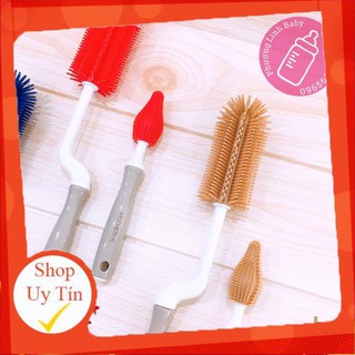 Bộ Chổi Cọ Silicone Mother-K Hàn Quốc