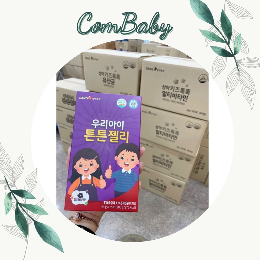 Thạch hồng sâm baby Sanga cho bé từ 12 tháng nội địa Hàn Quốc
