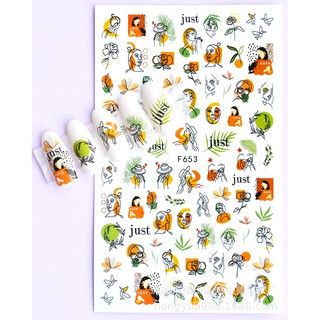 Stick nail nghệ thuật dán móng cực xinh