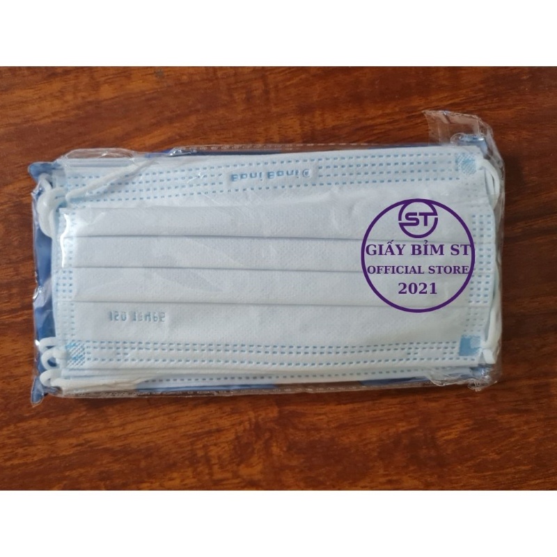 Hộp 50 cái Khẩu trang y tế Mask dày 4 lớp 50 cái 1 hộp kháng khuẩn