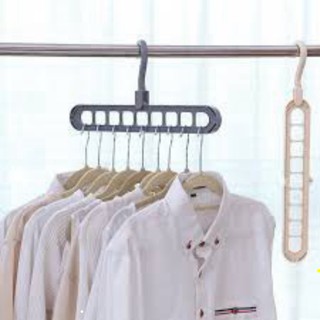 Móc treo quần áo 9 lỗ thông minh
