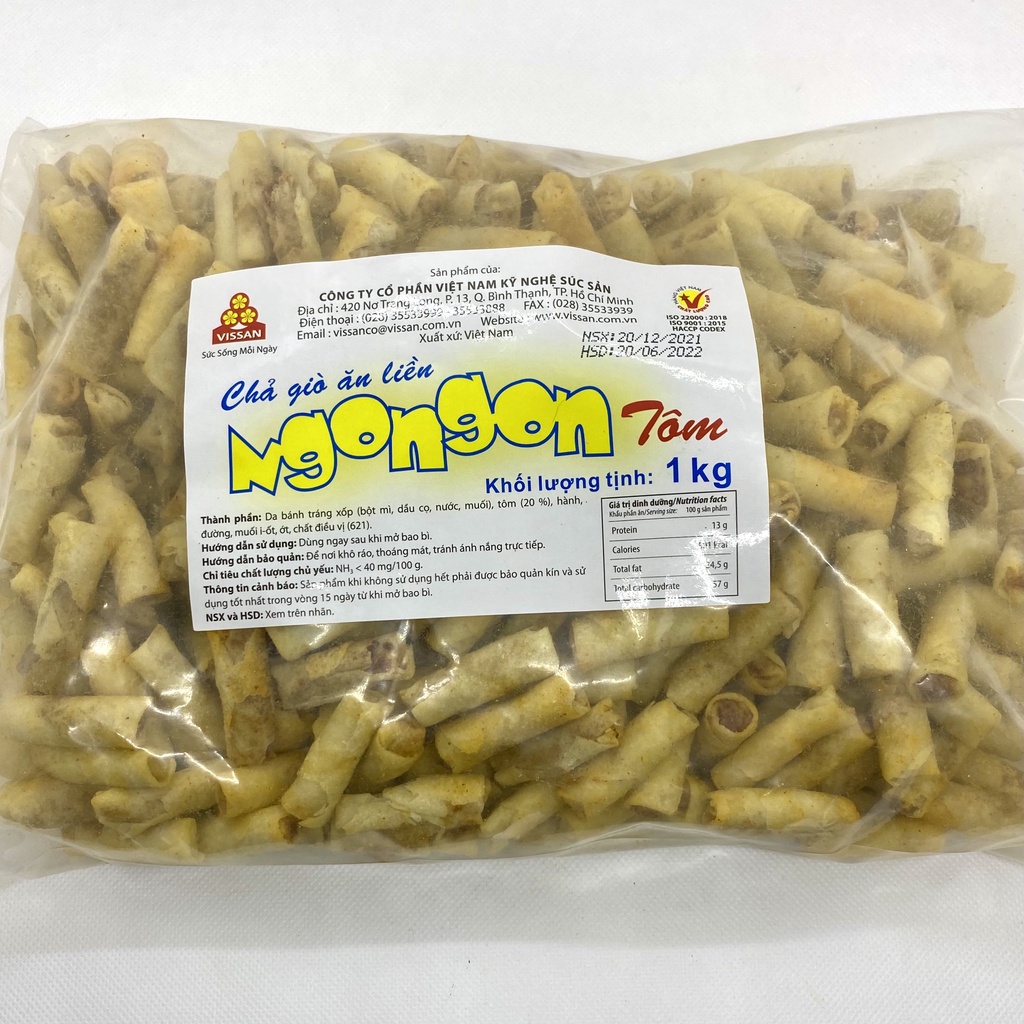 Chả Giò Cay Ăn Liền Hộp 500gr