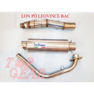 PÔ LEOVINCE BẠC INOX FULLBOX <TOPGEAR>