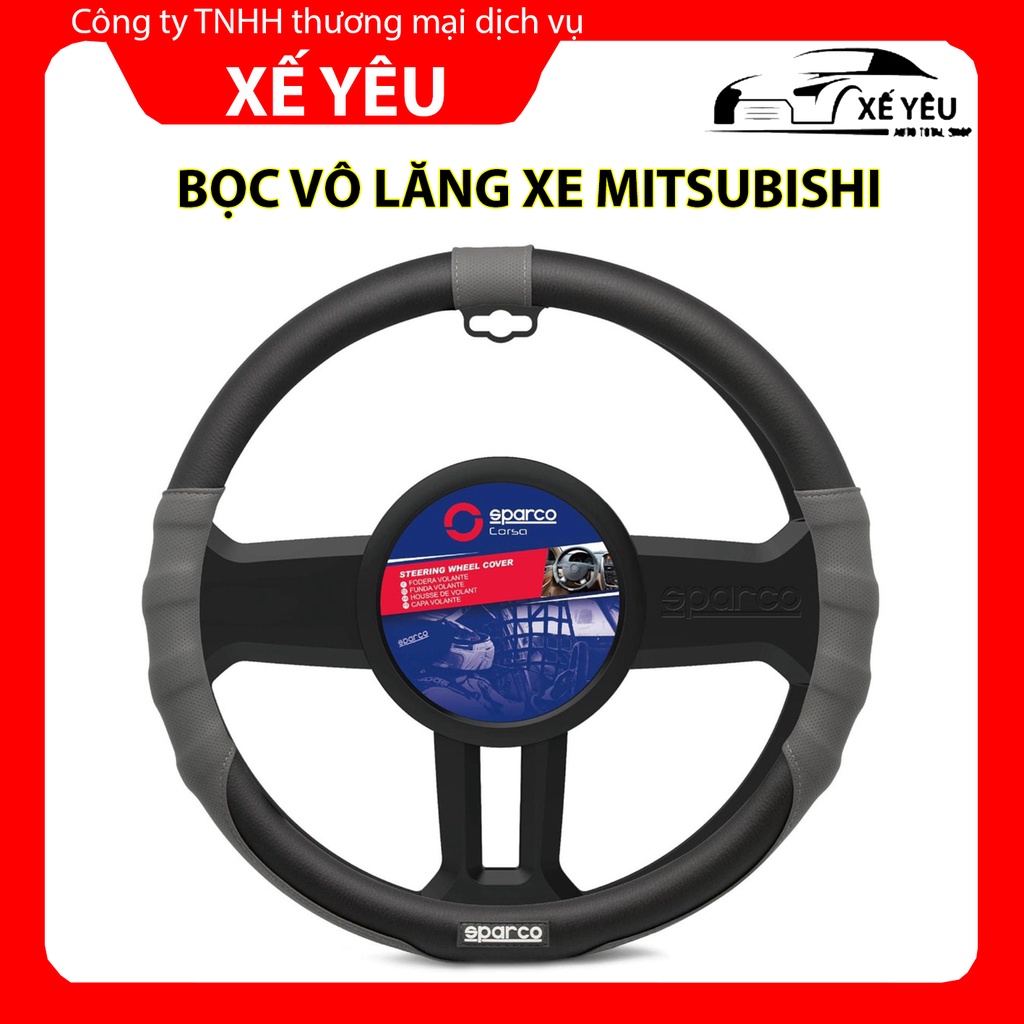 Bọc vô lăng Mitsubishi Xpander, Pajero, Attrage, Mirage, Triton, Outlander, Jolie, Lancer, Zinger, Grandis