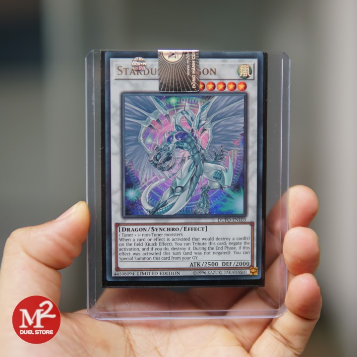 Thẻ bài YUGIOH Stardust Dragon - ULTRA RARE   Ghàng chính hãng