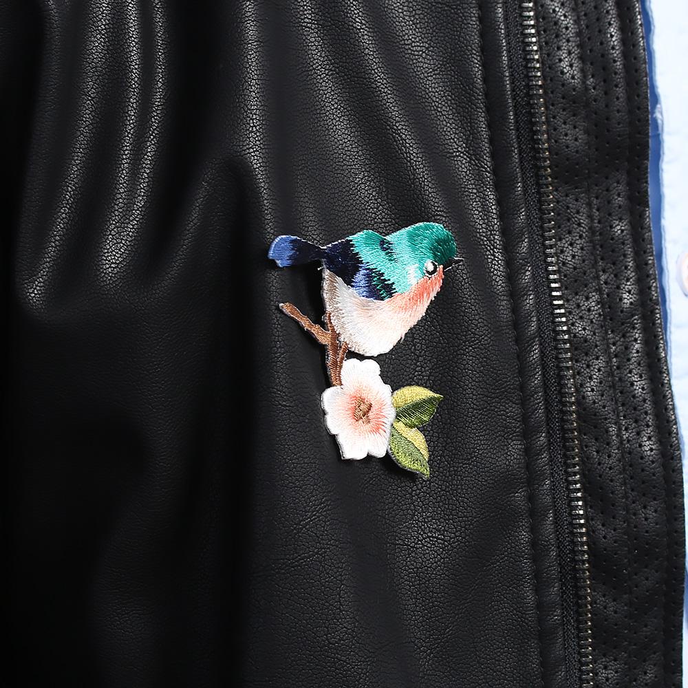 MIH Tranh Thêu Hoa Và Chim Thủ Công Mới