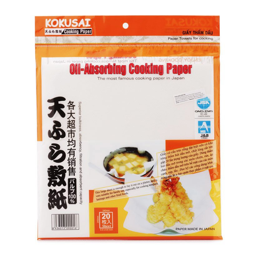GIẤY THẤM DẦU KOKUSAI (Nhật Bản) - 20 tờ