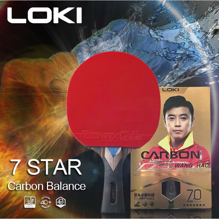 Vợt Đánh Bóng Bàn Loki 7/8/9 Star Chuyên Nghiệp Có Túi Đựng Tiện Lợi