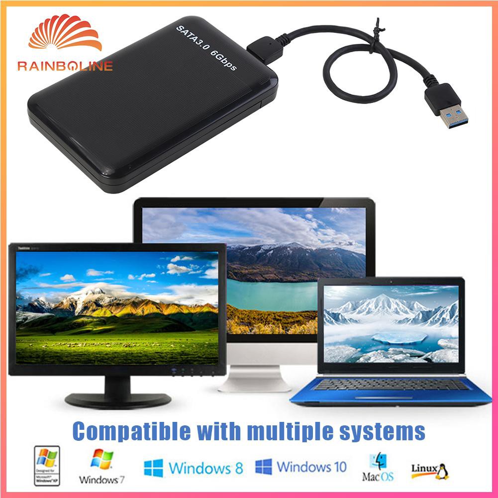 Hộp Đựng Ổ Cứng Ngoài 2.5 Inch Usb3.0 Sang Sata 3.0 Hdd | BigBuy360 - bigbuy360.vn