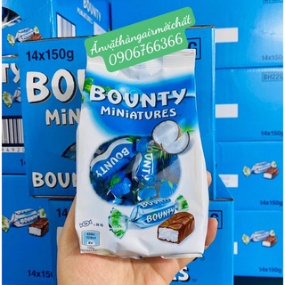 [NEW DATE 05/2025]Socola Dừa Bounty Miniatures 150g - Mỹ