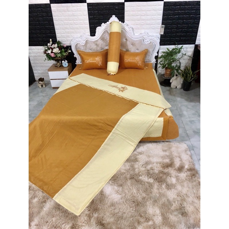 Bộ satin 7 món cao cấp(chát chọn mẫu)z | BigBuy360 - bigbuy360.vn