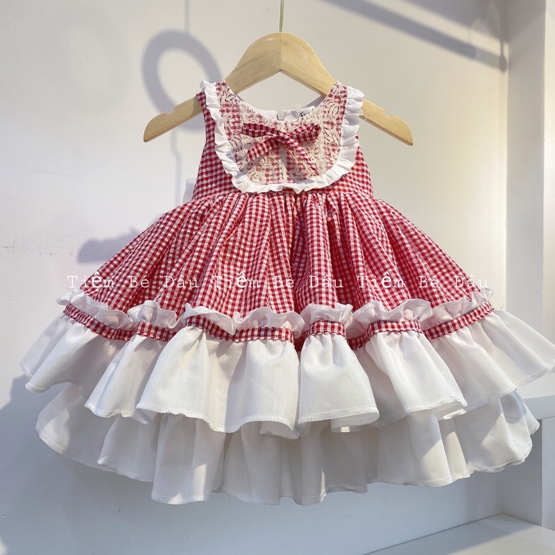 Váy lolita công chúa bé gái phồng xoè
