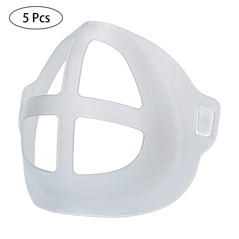 (Hàng Mới Về) Set 5 Mặt Nạ 3d Chống Bụi Có Thể Tái Sử Dụng Tiện Lợi