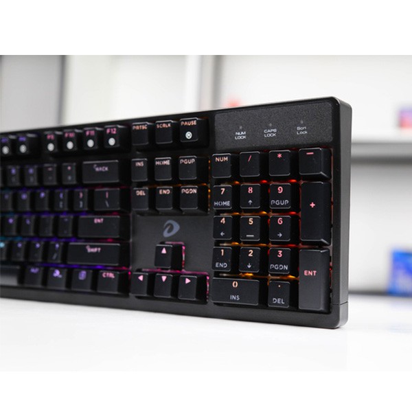 Bàn phím cơ Gaming DAREU EK1280s 104KEY (MULTI LED, Blue/ Brown/ Red D swit