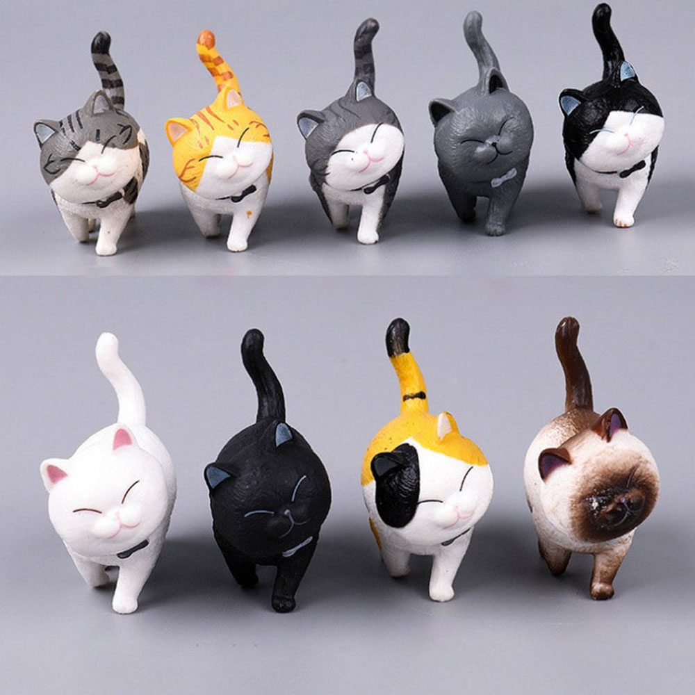 CHARMS Móc Khóa Kim Loại Hình Mèo Xinh Xắn