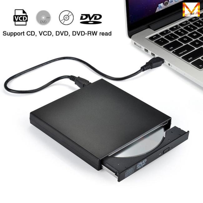 Usb external dvd cd rw disc burner combo drive reader for windows 98/8/10 laptop pc