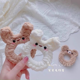 Vòng Đeo Tay Đan Len Thỏ Handmade Sáng Tạo Dành cho các cặp đôi