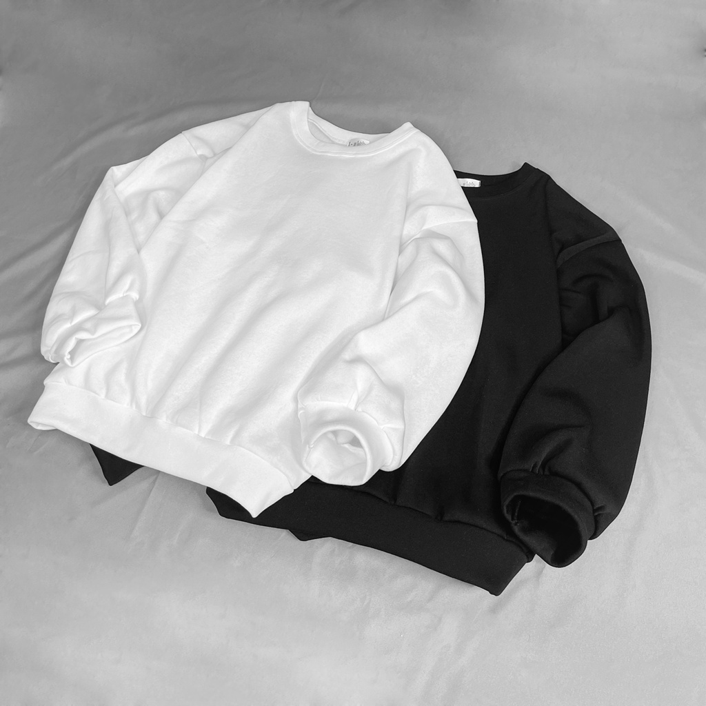 [Mã 12FASHIONSALE1 giảm 10K đơn 50K] Áo Sweater Nỉ Form Rộng Nam Nữ XESINU | BigBuy360 - bigbuy360.vn